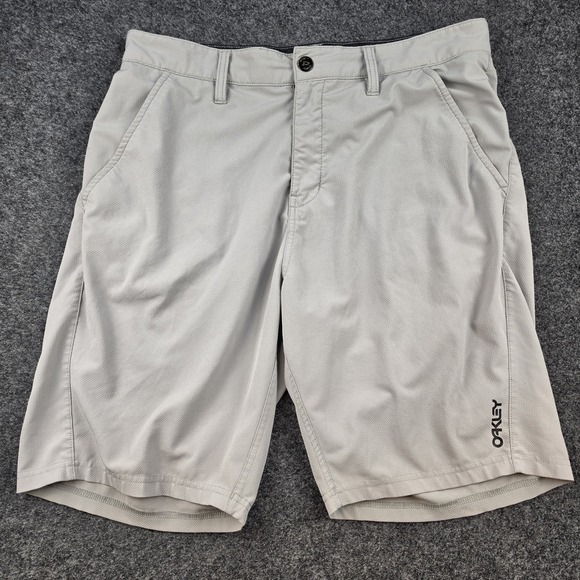 Oakley Other - Oakley Mens Golf Shorts 34 Gray Performance Stretch Athletic 9" Inseam